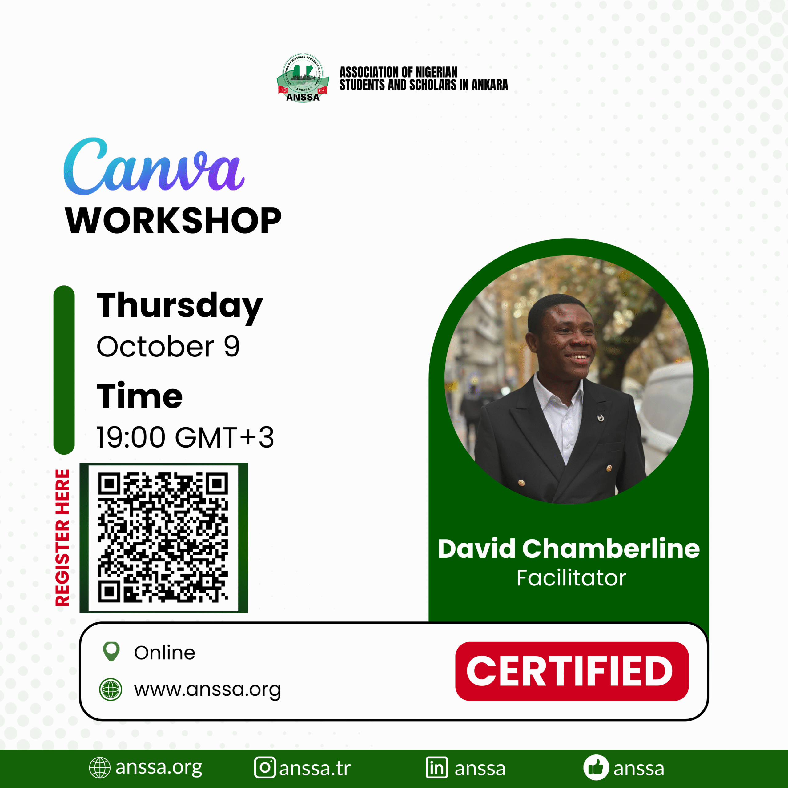 ANSSA Workshop: Mastering Canva for Academic Success